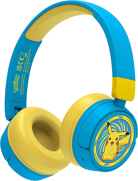 Навушники OTL Pokemon Pikachu Turquoise (5055371625302) - зображення 1