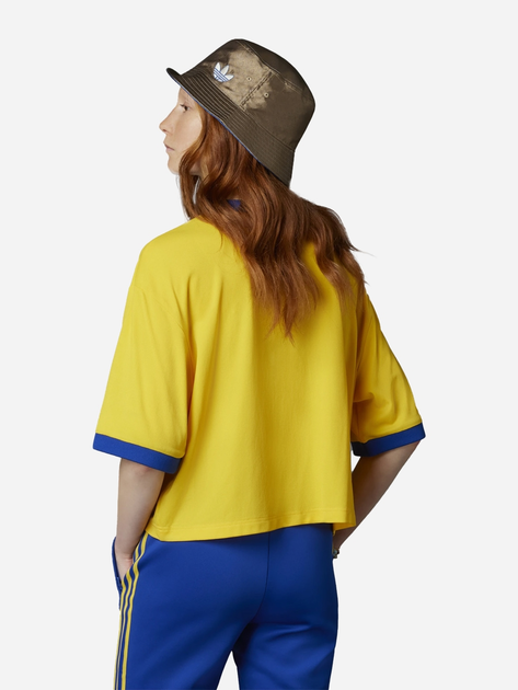 Спортивна футболка жіноча Adidas IB2060 38 Жовта (4066748122233) - зображення 2
