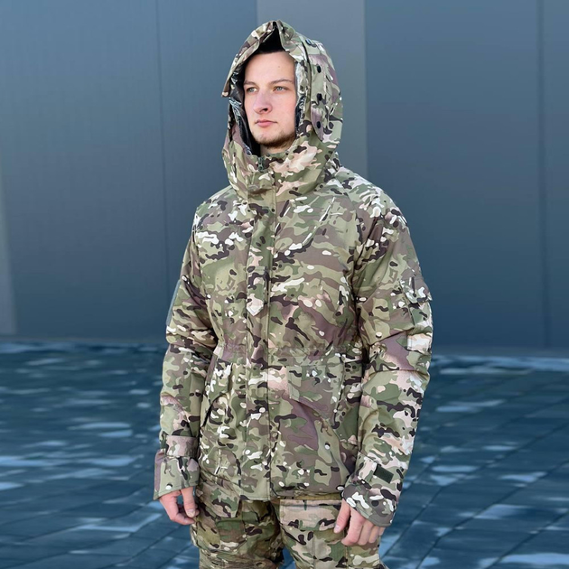 Мужская зимняя Куртка 4.5.0 Level 15 с подкладкой Omni-Heat / Водоотталкивающая Парка мультикам размер XL - изображение 1