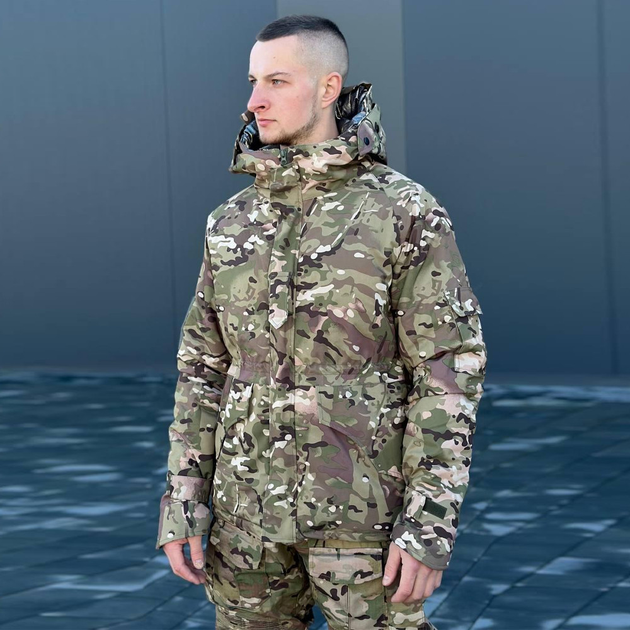 Чоловіча зимова Куртка 4.5.0 Level 15 із підкладкою Omni-Heat / Водовідштовхувальна Парка мультикам розмір 3XL - зображення 2