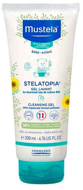 Гель Mustela Stelatopia Cleansing Gel очищуючий 200 мл (3504105019846) - зображення 1