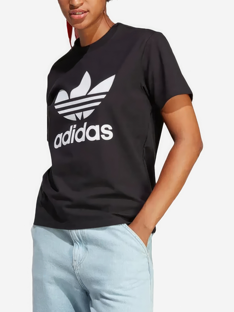 Koszulka damska bawełniana Adidas IB7421 L Czarna (4066752007151) - obraz 1