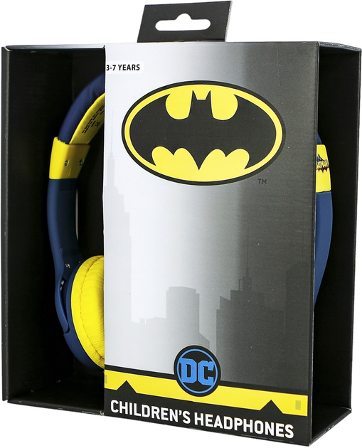 Навушники OTL Batman Caped Crusader Blue-Yellow (5055371623018) - зображення 4
