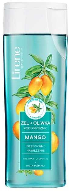 Żel + oliwka pod prysznic Lirene Olive In-Shower mango 250 ml (5900717083417) - obraz 1
