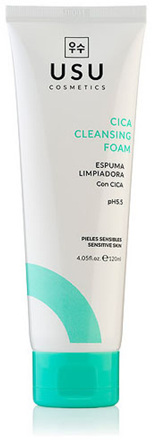 Pianka oczyszczająca Usu Cosmetics Cica Espuma Limpiadora 120 ml (8435531100479) - obraz 1