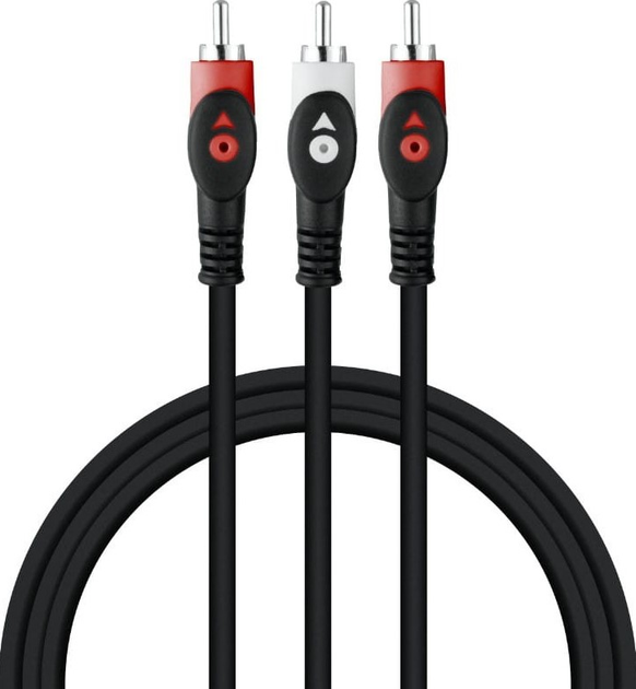 Кабель DPM 2 x RCA-mini JACK 3 м (5906881212516) - зображення 2