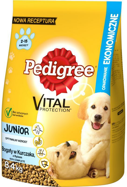 Sucha karma dla psów Pedigree Vital Protection 8.4 kg (5900951263224) - obraz 1