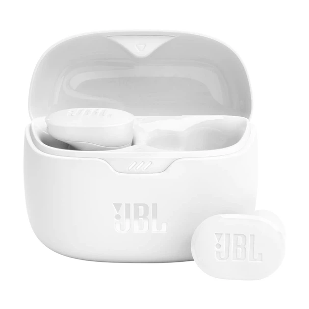 Наушники TWS JBL Tune Buds White (JBLTBUDSWHT) - Фото 1 Наушники TWS JBL Tune Buds White (JBLTBUDSWHT) - изображение 1