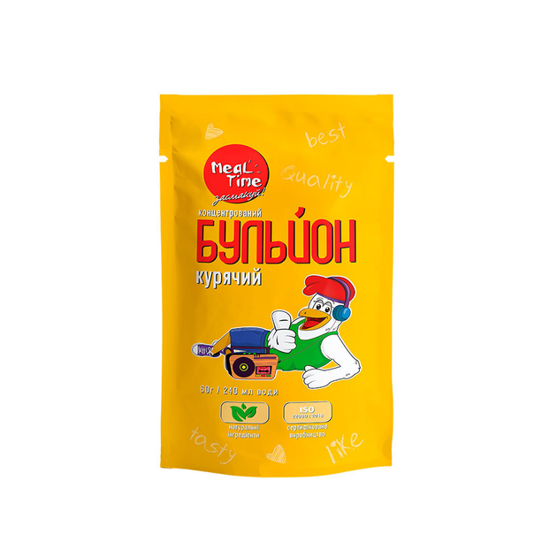 Бульйон курячий, концентрований MealTime 60г 10 шт – ROZETKA. Купити ...