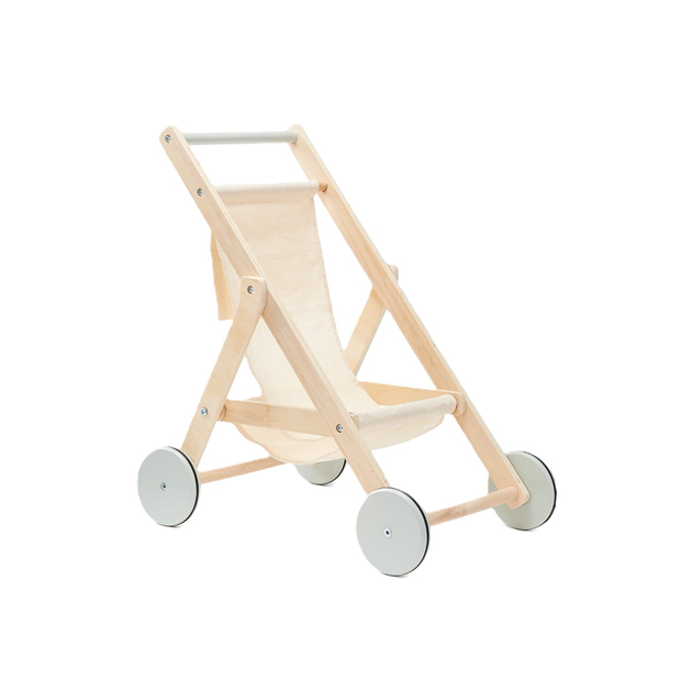 Wózek dla lalki Kids Concept Beżowa 46 cm (7340028729846) - obraz 1