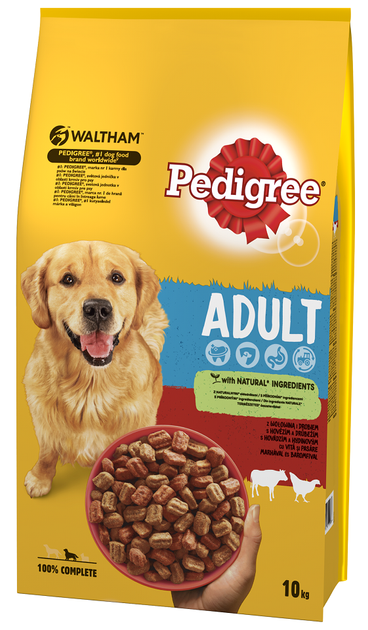 Sucha karma dla psów Pedigree Vital Protection Średnie Rasy 10 kg (5900951019838) - obraz 1