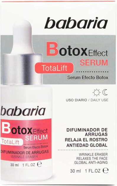 Serum do twarzy Babaria Botox Effect Totalift 30 ml (8410412100748) - obraz 1