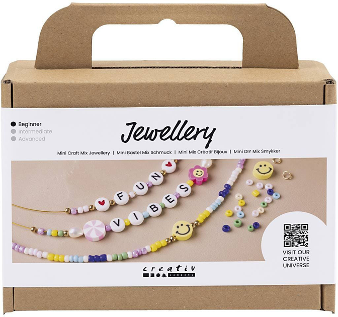Набір для виготовлення біжутерії Creativ Company Mini Jewellery Necklaces (5712854688338) - зображення 1