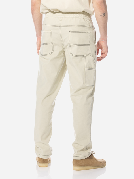 Spodnie regular fit męskie Taikan TP0002.CRMCST S Beżowe (810081438872) - obraz 2