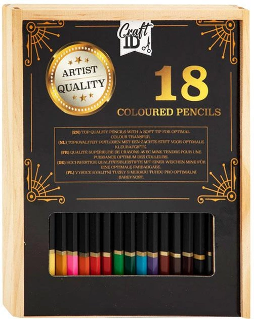Zestaw kolorowych ołówków Craft Sensations 18 szt (8719747593509) - obraz 1
