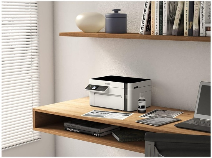 БФП Epson EcoTank ET-M2120 Wi-Fi чорно-білий друк (C11CJ18401) - зображення 9