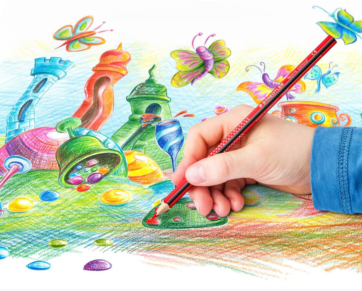 Zestaw kolorowych ołówków Staedtler ne Noris Colour 36 szt (4007817028384) - obraz 3