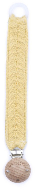 Zawieszka do smoczka Smallstuff Yellow (42002-13) - obraz 1