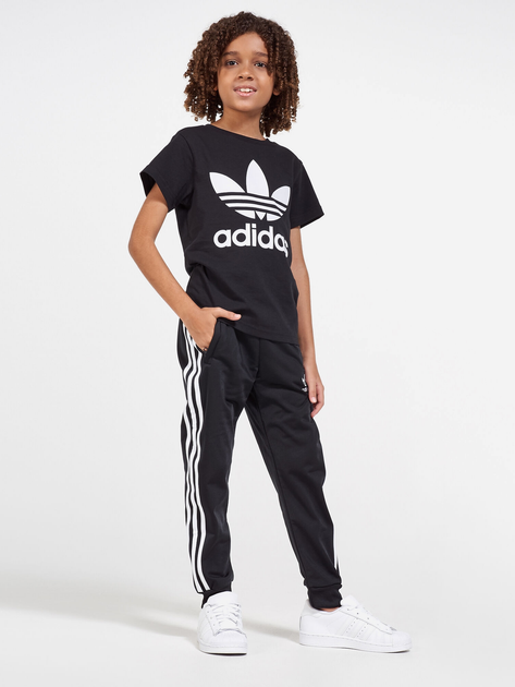 Koszulka młodzieżowa chłopięca Adidas DV2905 158 cm Czarna (4060515166642) - obraz 3
