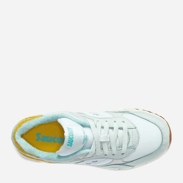 Жіночі кросівки Saucony Shadow 6000 S60779-4 36 (5.5US) 22 см Бірюзовий/Жовтий (195019548930) - зображення 4