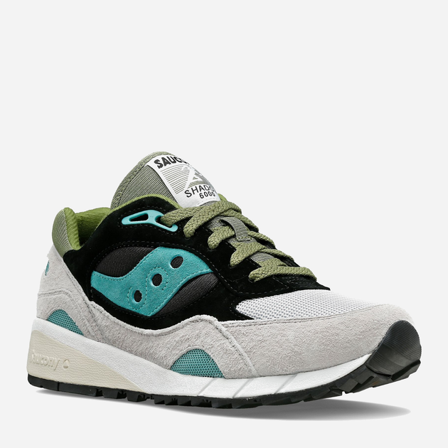 Чоловічі кросівки Saucony Shadow 6000 S70441-53 43 (9.5US) 27.5 см Сірий/Зелений (195019529007) - зображення 2