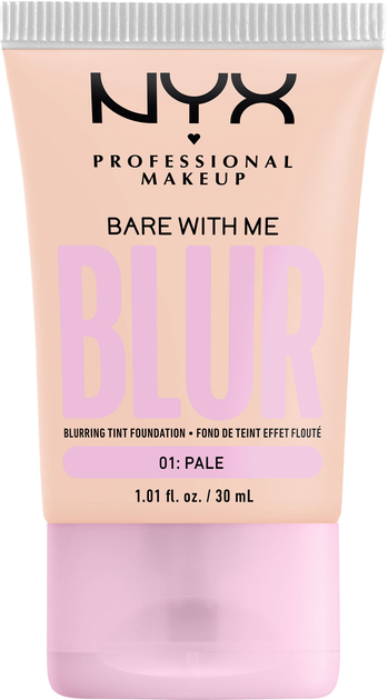 Тональна основа-тінт для обличчя NYX Professional Makeup Bare With Me Blur 01 Pale 30 мл (0800897234263) - зображення 1