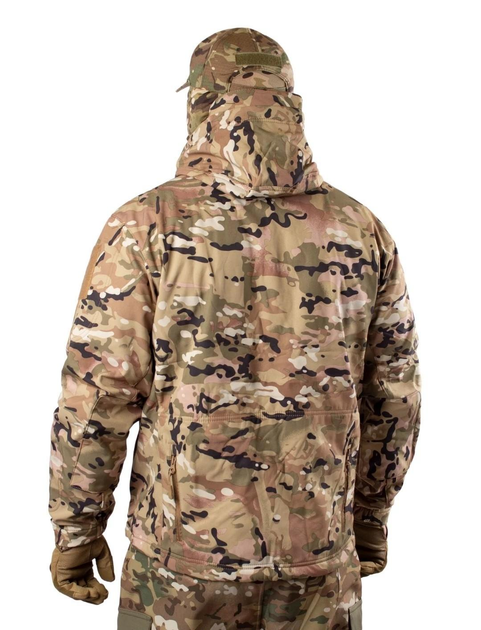 Куртка / ветровка тактическая Softshell multicam софтшелл Мультикам XXL - изображение 2