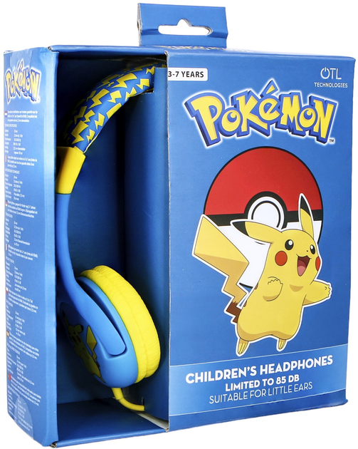 Навушники OTL Pokemon Pikachu Multicolor (5055371622998) - зображення 6