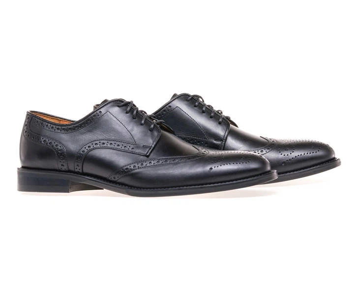Туфлі класика чоловічі PRATO PW081/W687 42 Чорний - Фото 2 Туфлі класика чоловічі PRATO PW081/W687 42 Чорний - изображение 2