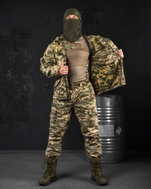 Зимний тактический костюм горка 7.62 tactical пиксель Вт6428 XXL - изображение 1
