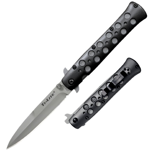 Ніж складаний Cold Steel Ti-Lite 6" замок Liner Lock 26B6 - зображення 2