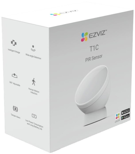 Розумний датчик руху Ezviz T1C WiFi (6941545607580) - зображення 5