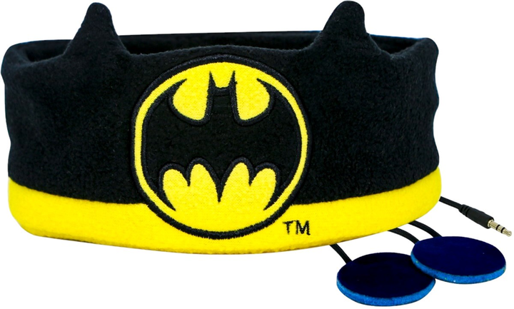 Słuchawki OTL Batman Yellow-Black (5055371623476) - obraz 1