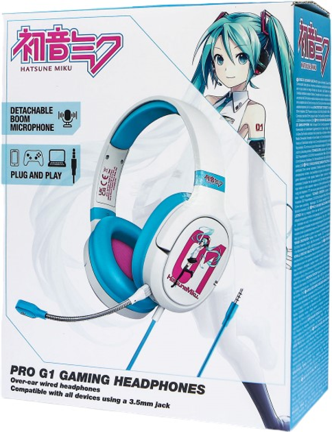 Навушники OTL Pro G1 Hatsune Miku White (5055371626033) - зображення 6