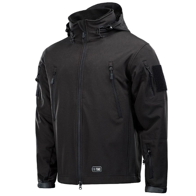 Куртка M-Tac Soft Shell з підстібкою Black 2XL - изображение 2
