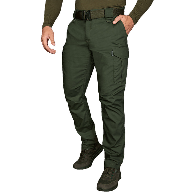 Чоловічі штани "Patrol Pro" PolyCotton Rip-Stop із вологозахисним покриттям олива розмір 3XL - зображення 2