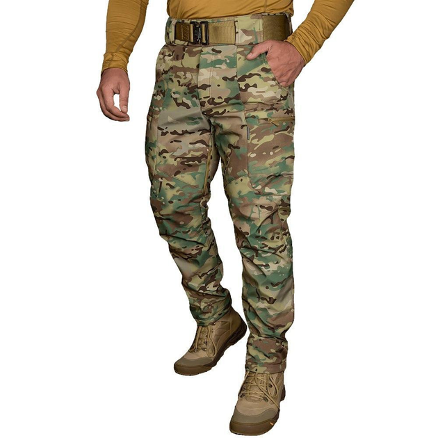 Чоловічий демісезонний Комплект Куртка M-TAC + Штани CamoTec / Форма SOFT SHELL на флісі мультикам розмір L 46-51 - зображення 2
