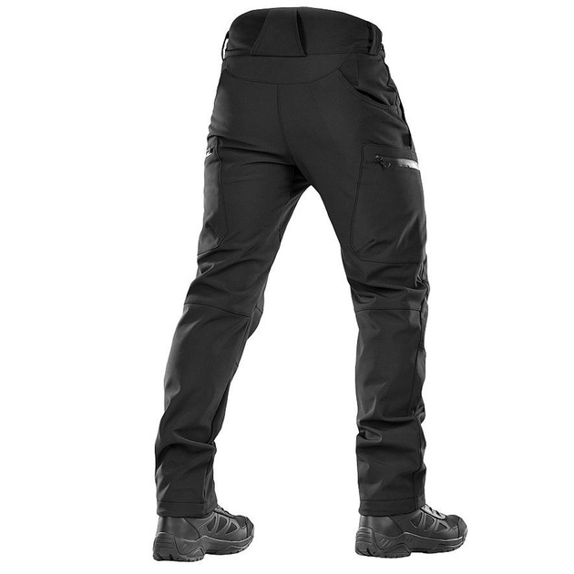 Штаны M-Tac Soft Shell Winter Black размер XL - изображение 2