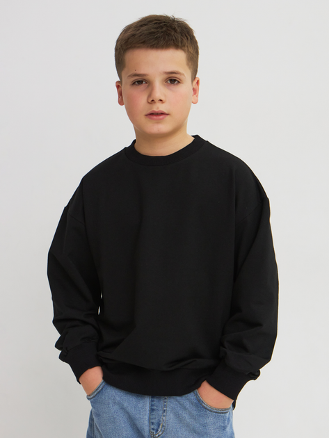 Подростковый свитшот для мальчика Tair kids КФ 934-КФ 935 158 см Черный ...