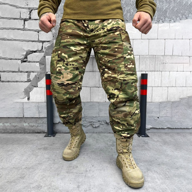 Чоловічі зимові штани на синтепоні / Вологозахищені штани "paradox" з атласною підкладкою мультикам розмір 3XL - зображення 1