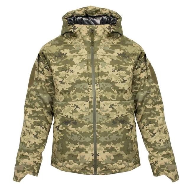 Чоловіча зимова куртка "Army" Rip-stop на Omni-Heat піксель розмір XL - зображення 1