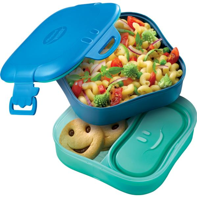 Pojemnik na lunch Maped 3 w 1 Niebieski 1.4 l (870703) - obraz 3