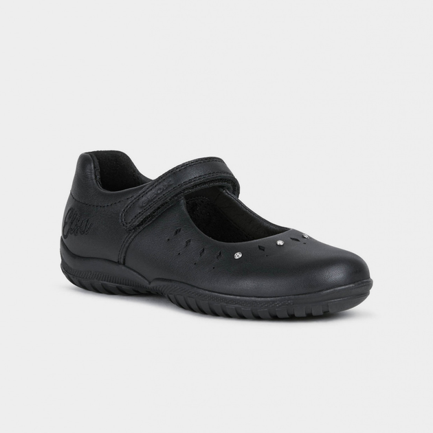 Туфлі для дівчат GEOX J16A6A000HH 29 Чорні (8050036326539) - зображення 1
