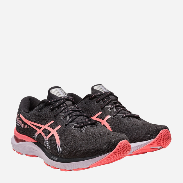 Жіночі кросівки для бігу ASICS Gel-Cumulus 24 1012B206-009 38 (7US) 24 см Чорний/Рожевий (4550456185760) - зображення 2