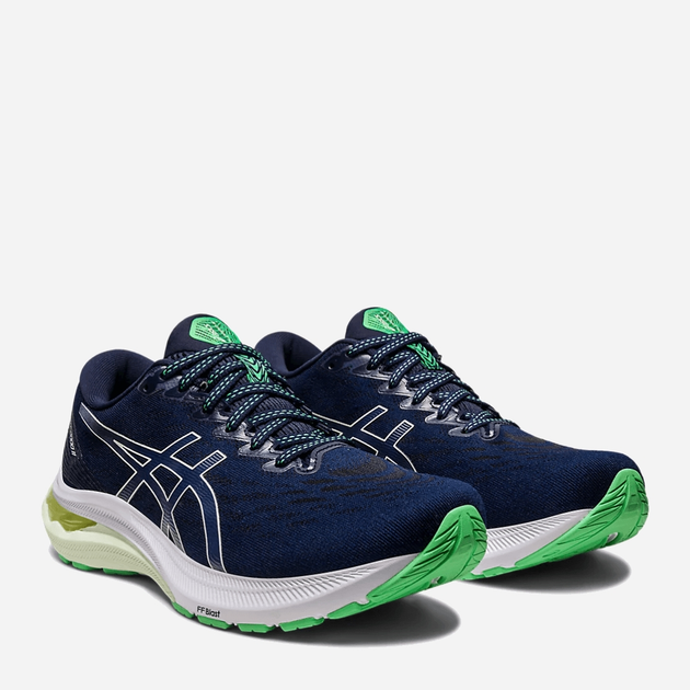 Buty do biegania damskie z amortyzacją ASICS Gt-2000 11 1012B271-403 37.5 (6.5US) 23.5 cm Ciemnogranatowy/Seledynowy (4550456195639) - obraz 2