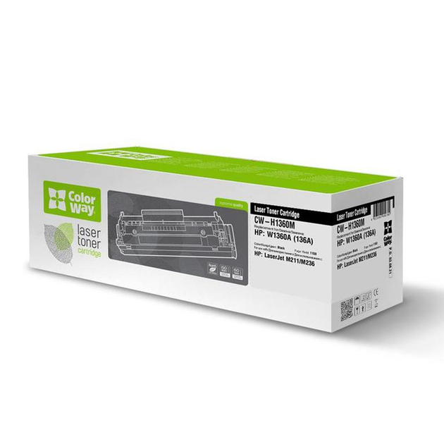 Картридж ColorWay HP W1360A LJ M211/M236 без чипа (CW-H1360M) – фото ...