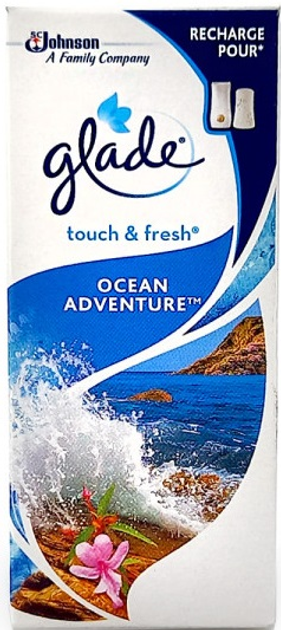 Odświeżacz powietrza Glade Touch & Fresh Ocean Adventure 10 ml (5000204076875) - obraz 1