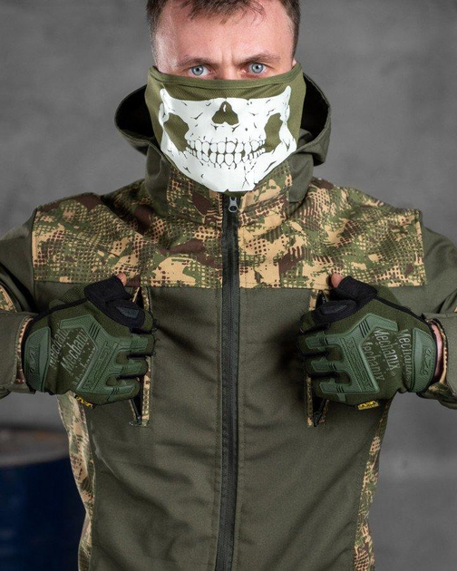 Тактический военный комплект Gabbe ( Куртка + Штаны ), Камуфляж: Мультикам, Размер: XL - изображение 2