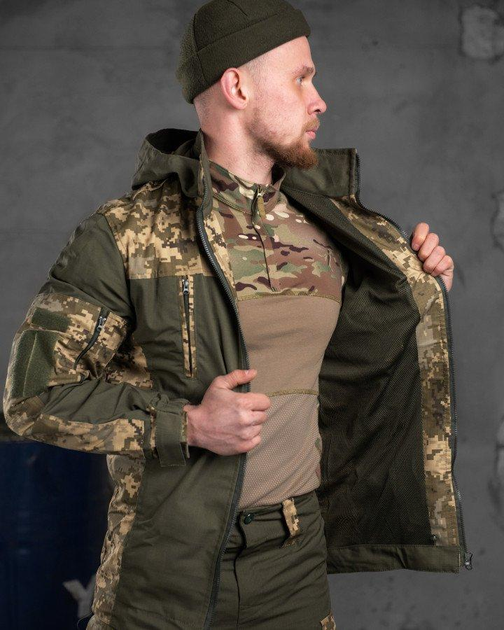 Тактичний військовий костюм гірка Garade ( Куртка + Штани ), Камуфляж: Піксель ЗСУ, Розмір: XL - зображення 2