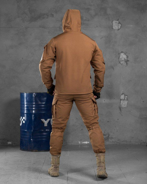 Тактичний військовий комплект Habber ( Куртка + Штани ), Камуфляж: Койот, Розмір: S - зображення 2
